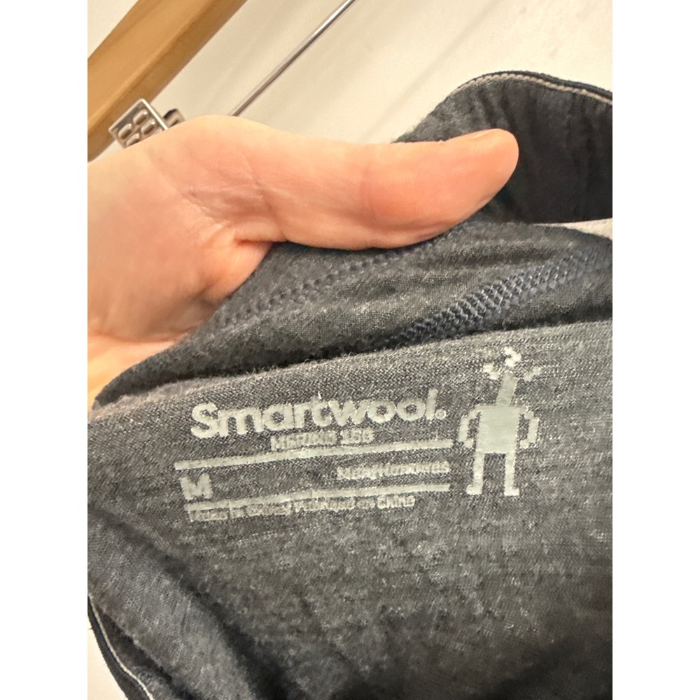 Smartwool Merino 150 Base Layer Bottoms Mens Medium Gray SW000754 Leggings - Picture 4 of 4